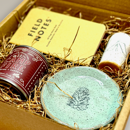 Campfire Bliss Curated Artisan Gift Pack with Handcrafted Ceramics