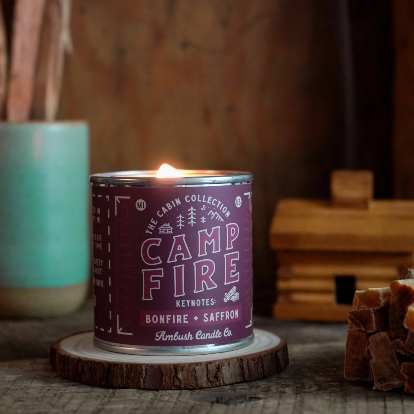 Campfire Bliss Curated Artisan Gift Pack with Handcrafted Ceramics